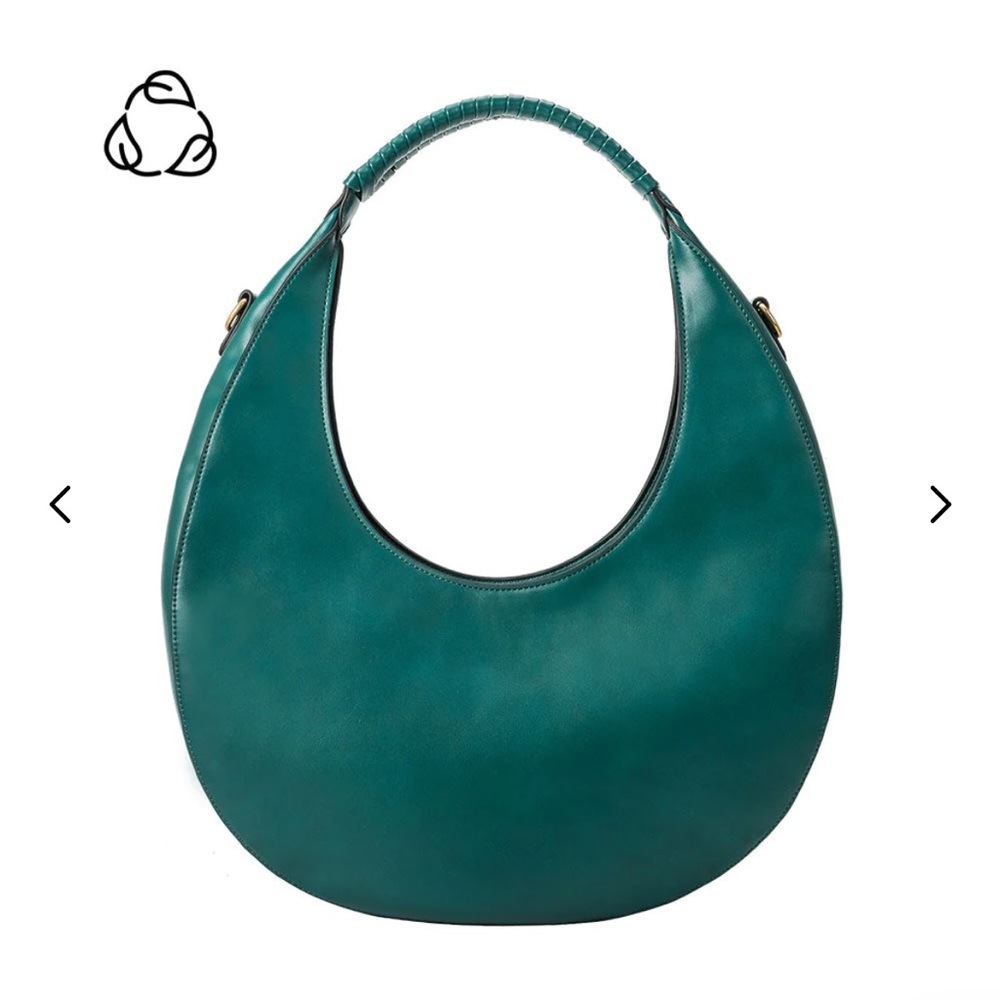 Danni Jade Large Recycled Vegan Shoulder Bag